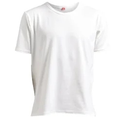 T shirt homme fibre de bambou élasthanne blanc - Taille M