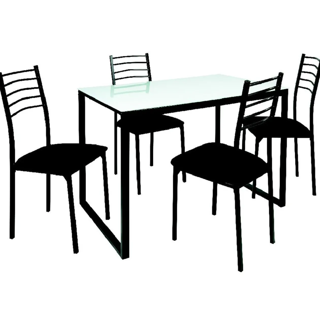 Table à manger et 4 chaises