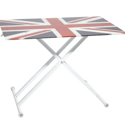 Table basse amovible design drapeau anglais