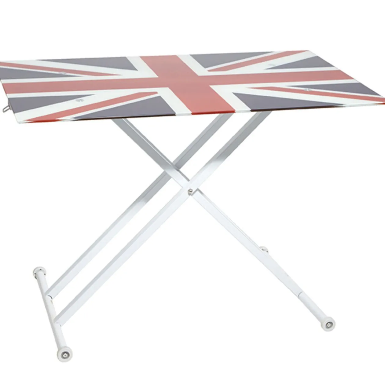 Table basse amovible design drapeau anglais