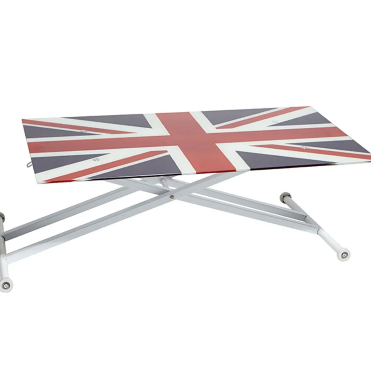 Table basse amovible design drapeau anglais