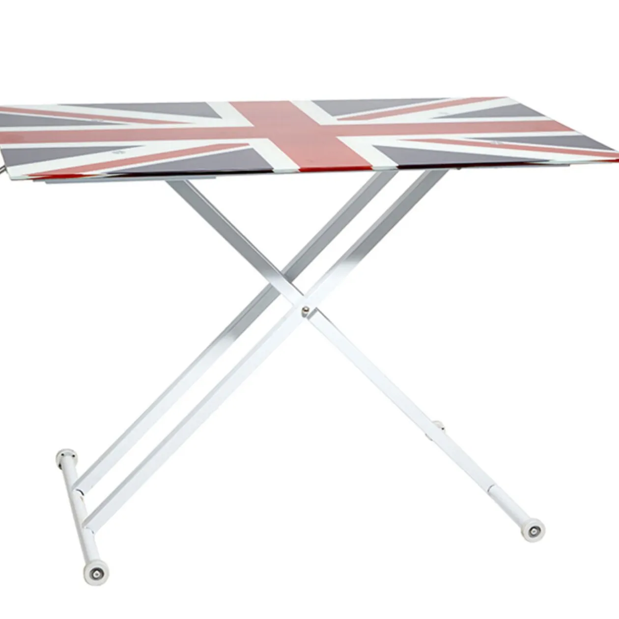 Table basse amovible design drapeau anglais