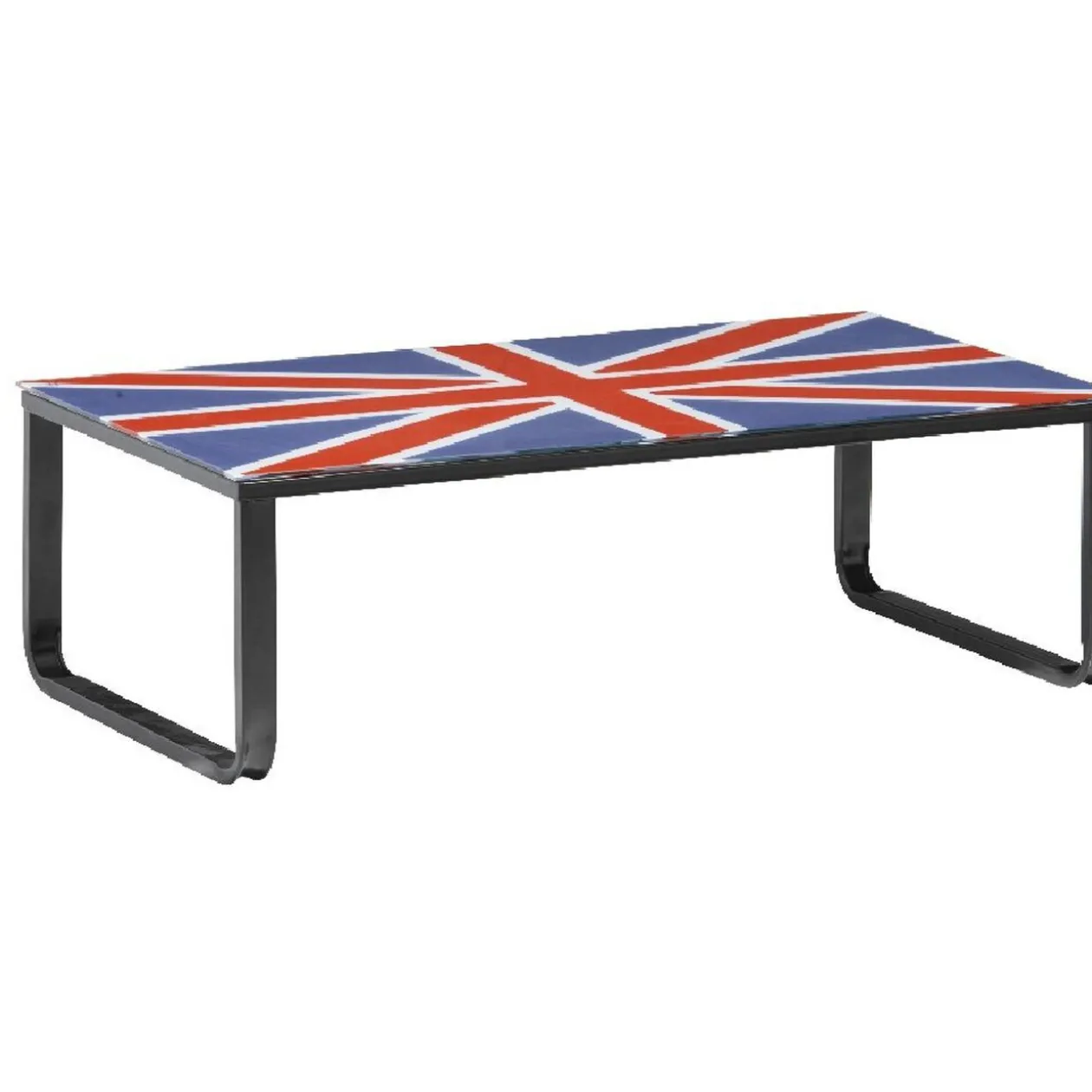 Table basse design London drapeau anglais