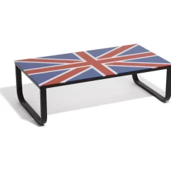 Table basse design London drapeau anglais