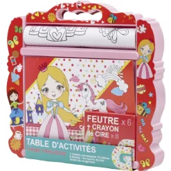 Table d activités princesse