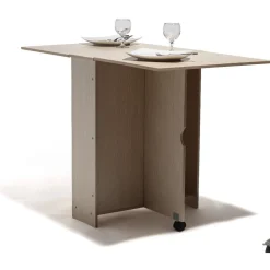 Table d appoint pliante beige Sonoma