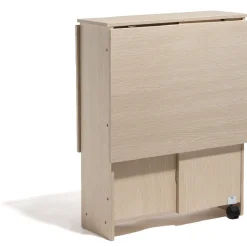 Table d appoint pliante beige Sonoma