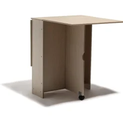 Table d appoint pliante beige Sonoma