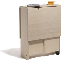 Table d appoint pliante beige Sonoma