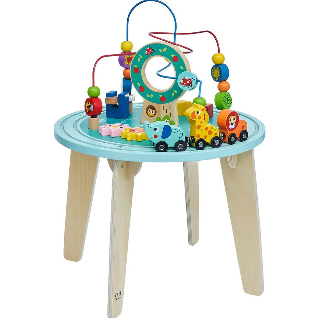 Table d'activités en bois