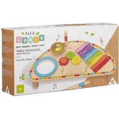 Table musicale en bois multi sons