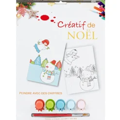 Tableau à peindre pré imprimé enfant