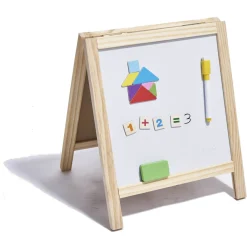 Tableau à poser 1 côté ardoise magnétique 1 côté craie