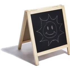 Tableau à poser 1 côté ardoise magnétique 1 côté craie