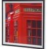 Tableau déco 3D motif London cabine téléphonique rouge