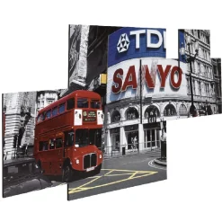 Tableau déco London en relief