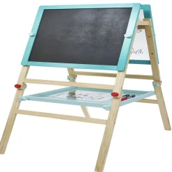 Tableau double face noir transparent en bois certifié FSC®