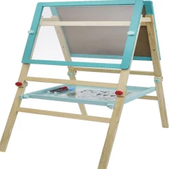 Tableau double face noir transparent en bois certifié FSC®