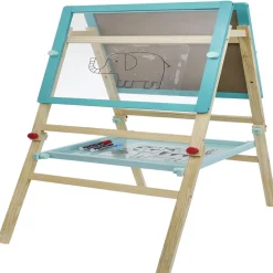 Tableau double face noir transparent en bois certifié FSC®