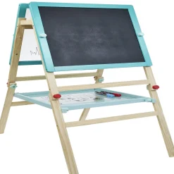 Tableau double face noir transparent en bois certifié FSC®