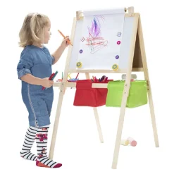 Tableau en bois 3 en 1 et ses 150 accessoires