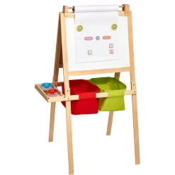 Tableau en bois 3 en 1 et ses 150 accessoires