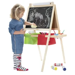 Tableau en bois 3 en 1 et ses 150 accessoires