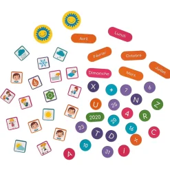 Tableau en bois 3 en 1 et ses 150 accessoires