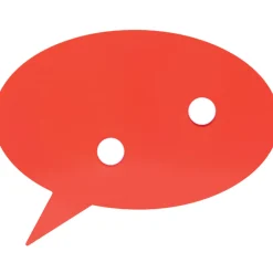 Tableau magnétique mémo bulle rouge Jidoo 2.0 Playlist