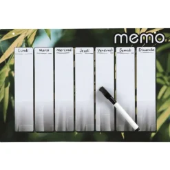 TABLEAU MEMO SEMAINIER