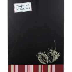 Tableau mémo ardoise design confiture de fraises