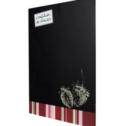 Tableau mémo ardoise design confiture de fraises