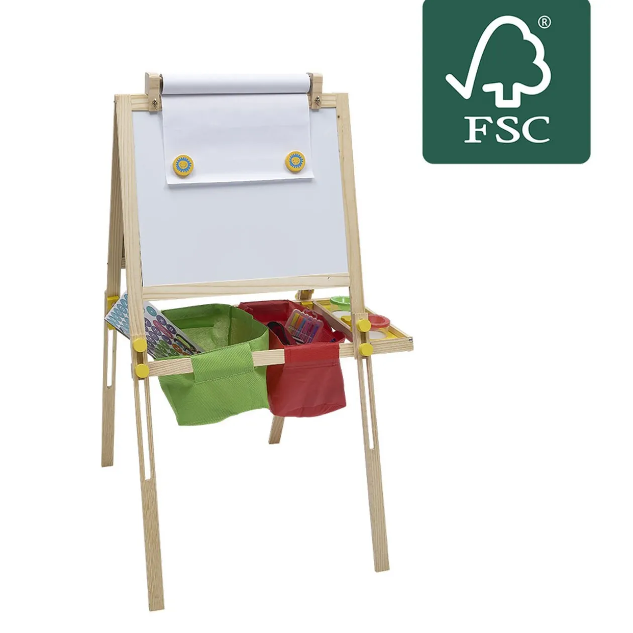 Tableau évolutif en bois 3 en 1