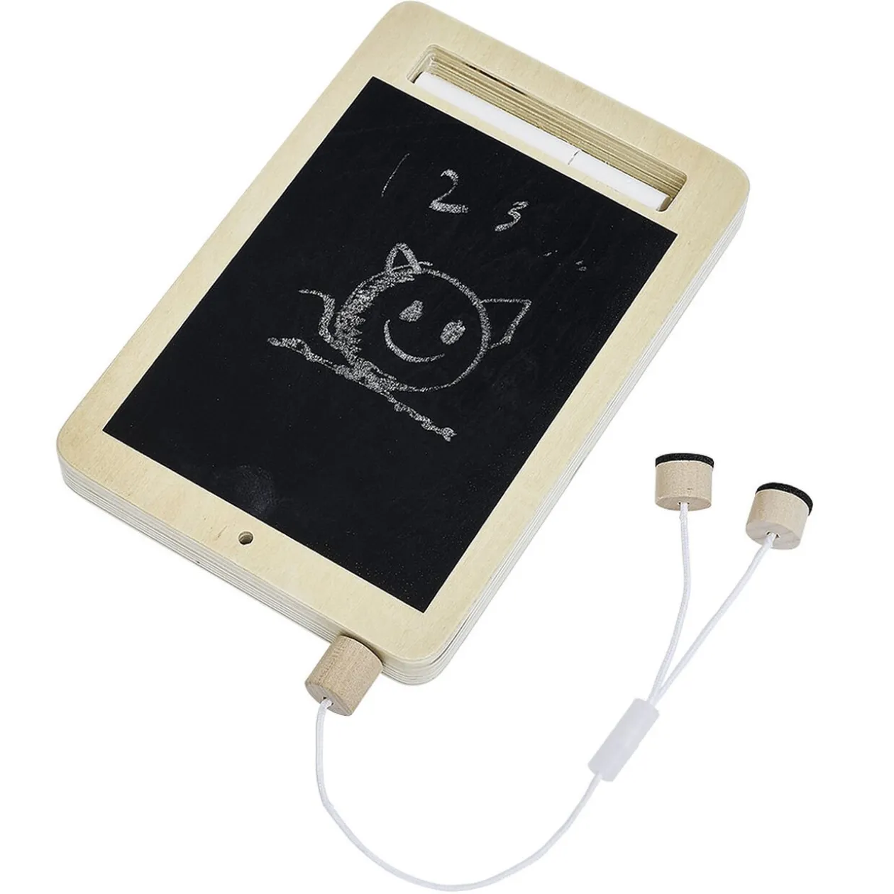 Tablette ardoise en bois