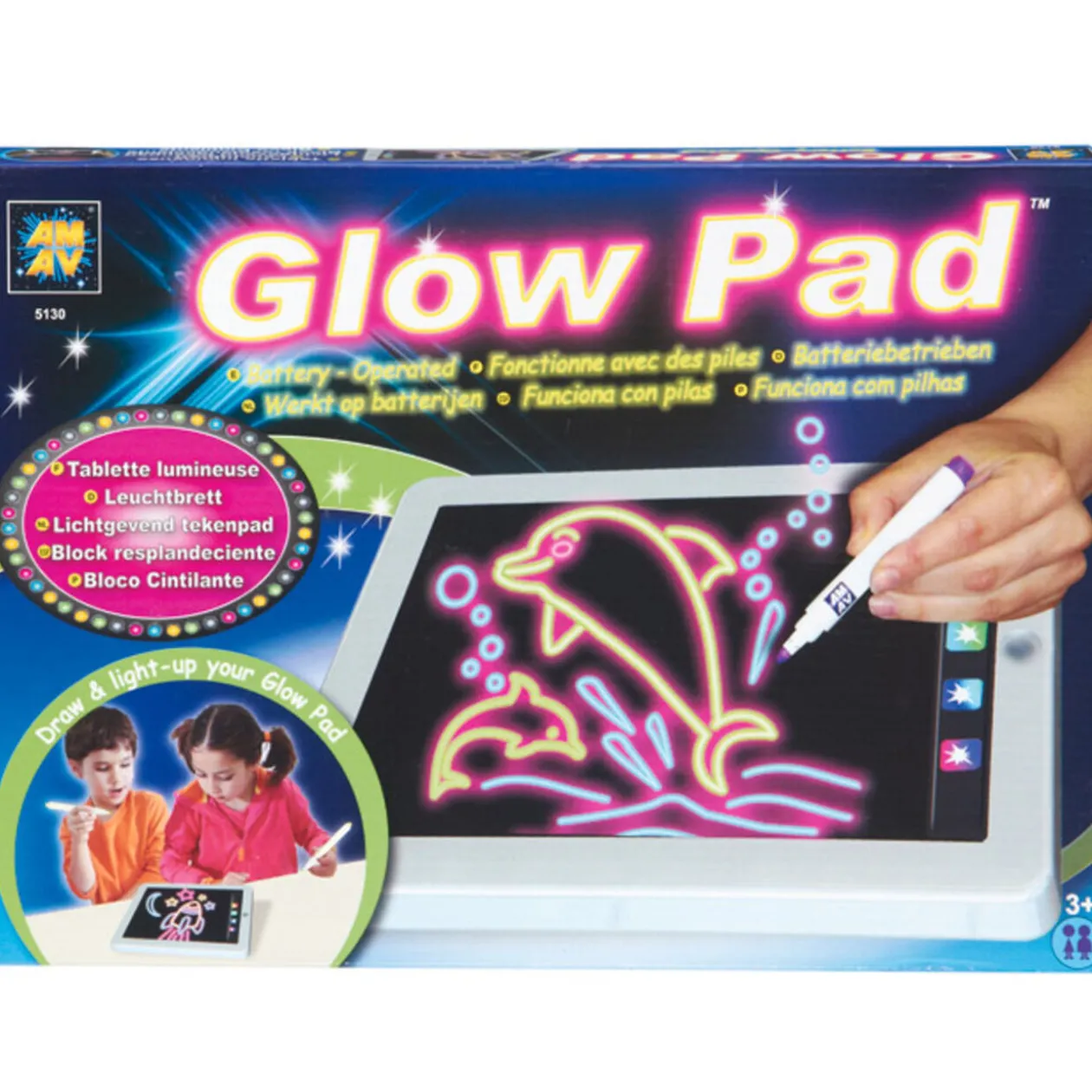 Tablette magique lumineuse