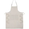 Tablier de cuisine beige