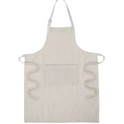 Tablier de cuisine beige