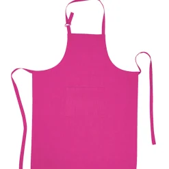 Tablier de cuisine rose fuchsia