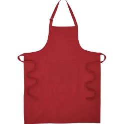 Tablier de cuisine rouge