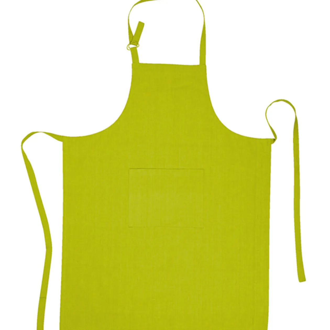 Tablier de cuisine vert anis