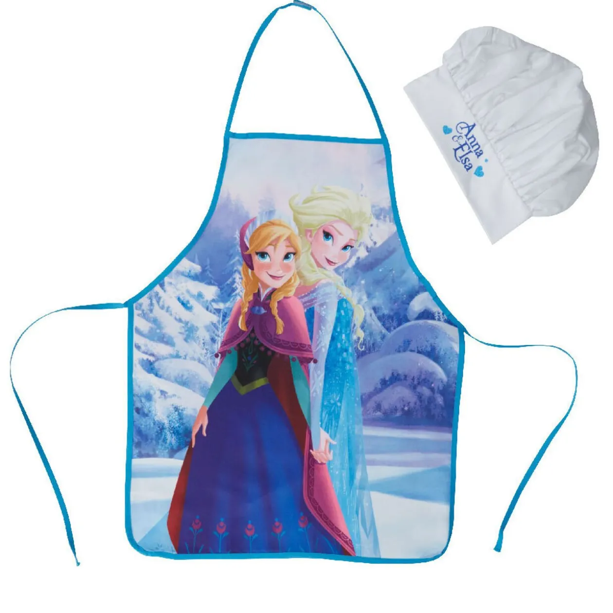 Tablier et toque La Reine des Neiges