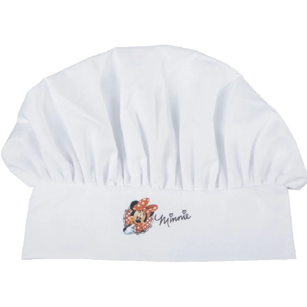 Tablier et toque Minnie rouge