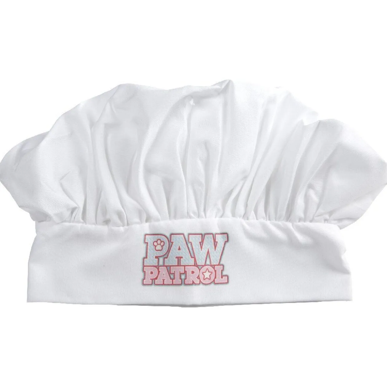 Tablier et toque Pat Patrouille rose