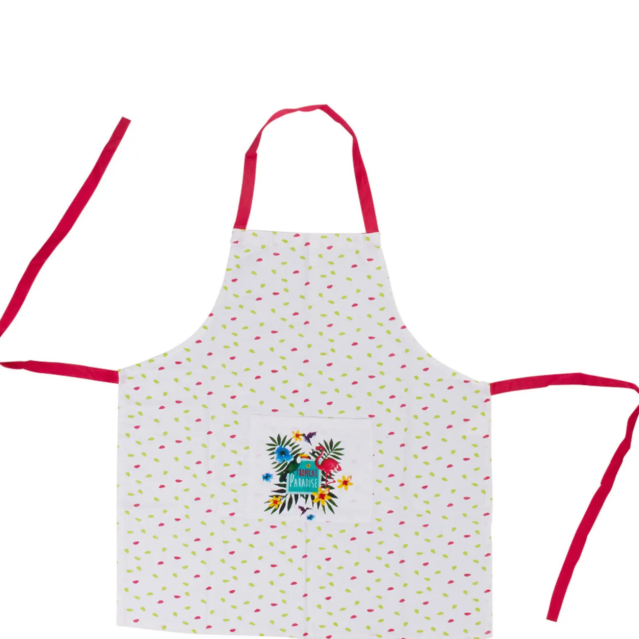 Tablier multicolore design exotique