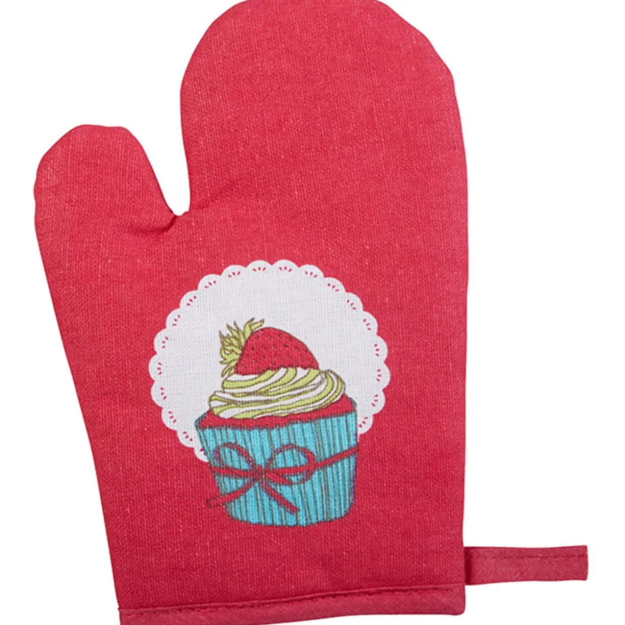 Tablier toque et manique enfant Cupcake