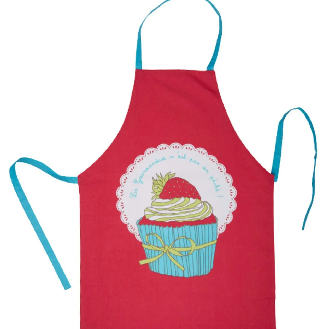 Tablier toque et manique enfant Cupcake