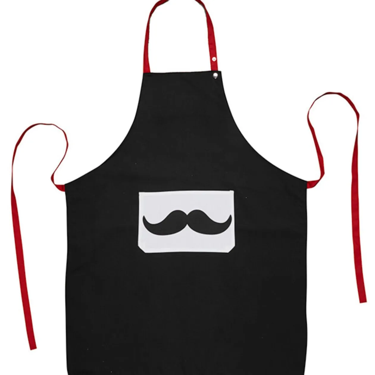 Tablier torchon et gant de cuisine design moustaches