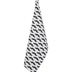 Tablier torchon et gant de cuisine design moustaches