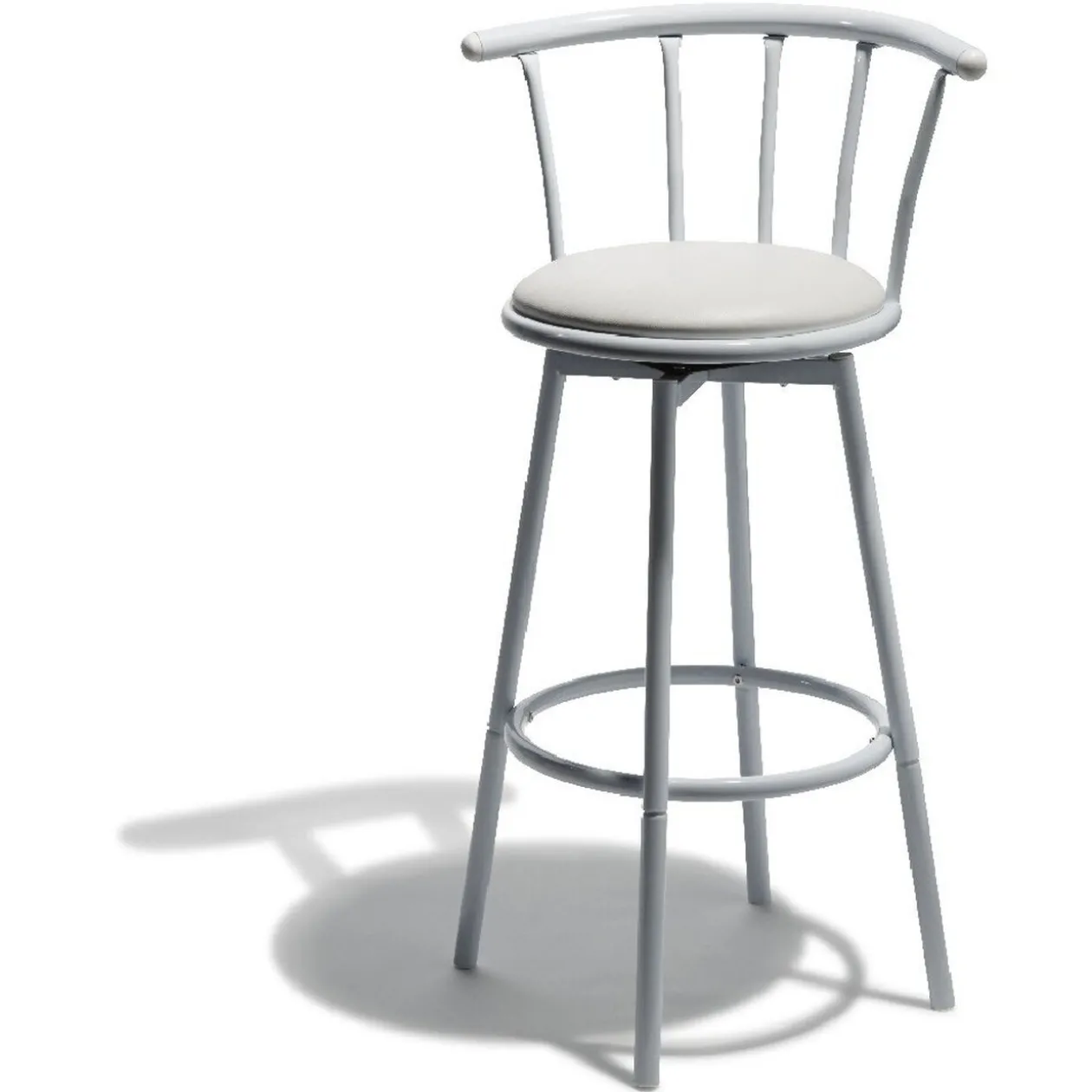 Tabouret de bar bistrot blanc