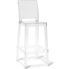 Tabouret de bar transparent Lisa